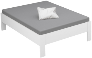 Bettrahmen Antigua Beds / Aditio Beds , Holzwerkstoff , Weiß , 146 x 50 x 208 cm