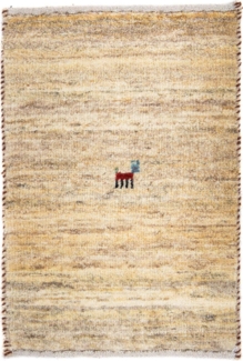 Morgenland Wollteppich - 60 x 40 cm - Beige