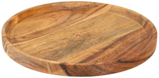 Viana Dekokorb Dekoteller Tablett Akazienholz Ø20cm Natur Geölt