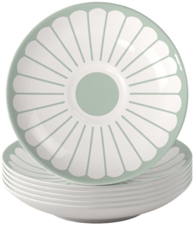 Villeroy & Boch Fleur Couleur Espressountertasse ø 11,7 cm 6er Set - Vert