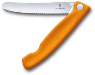 Victorinox Gemüsemesser Swiss Classic faltbares Frühstücksmesser, Gemüsemesser