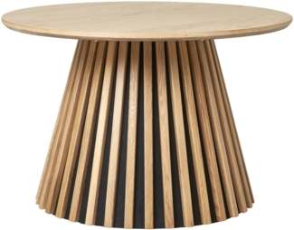 Couchtisch, Eichenfurnier, natur, ø70x45 cm