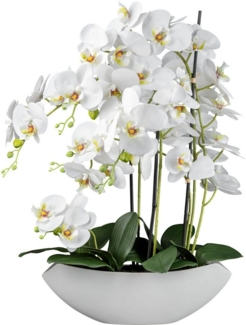 Kunstorchidee Orchidee Phalaenopsis Orchidee, Creativ green, Höhe 63 cm, mit real-touch-Blüten