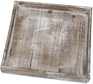 Holztablett 30 x 30 x 4 cm