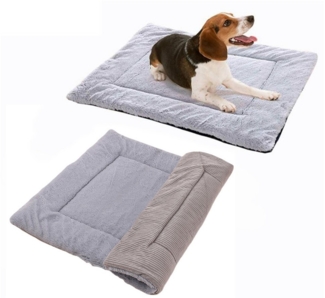 Coonoor Hundematte Warmes Matten Hundekissen KatzenkissenUmkehrbar Haustier Sofakissen, für Große und Kleine Hunde oder Katze