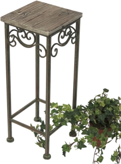 Blumenhocker Malega 11134 Blumenständer 56cm Eckig Blumensäule Beistelltisch