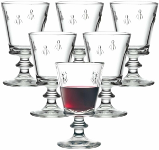 La Rochère Biene Abeille Weinglas 240 ml 6er Set