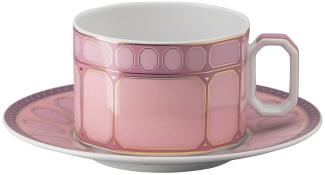 Swarovski Tasse Rose Teetasse 2tlg, Porzellan, Tassen