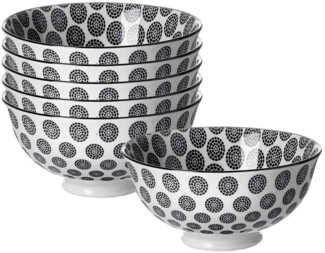 Ritzenhoff & Breker Takeo Circles Servierschale ø 12 cm 6er Set