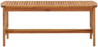 Couchtisch, Sofatisch 102x50x43 cm Massivholz Akazie