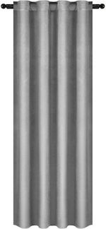 Woltu Vorhang (1 St), Multifunktionsband, blickdicht, mit Kräuselband blickdicht 300g/m²