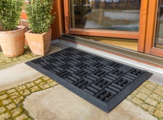 ASTRA Fußmatte Dynamic, rechteckig, Höhe: 14 mm, Schmutzfangmatte, Türmatte, wasserabweisend, In und Outdoor
