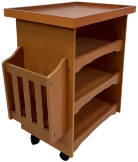 abc HOME Beistellwagen, Multifunktionswagen, vier Ablageflächen, 60 cm H