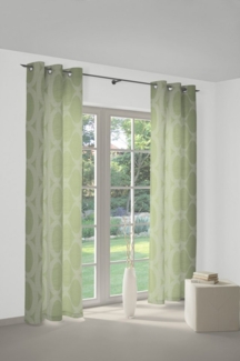 Wirth Vorhang Lahstedt (1 St), Ösen, blickdicht, Jacquard