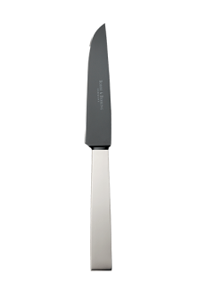 Robbe Berking Riva Steakmesser Frozen Black 150g Massiv-Versilberung