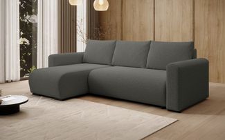storez24 Ecksofa Tally, mit Bettkasten und Schlaffunktion, L-Form, bequem