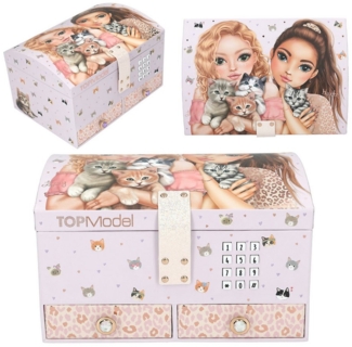 TOPModel - Großes Schmuckkästchen mit Code und Sound CAT LOVE