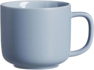 Kaffeetasse graublau Jasper