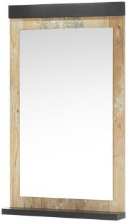 Badspiegel SHERWOOD B7 Old Style hell anthrazit mit LED