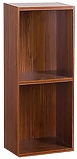 VCM Büroregal & Bücherregal Offas 916747 Kern-Nussbaum H. 72 x B. 34 x T. 30 cm