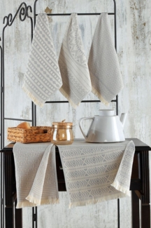 L'Essentiel Maison Handtuch Set Maya, Baumwolle (Set, 5-St), 5-teilige Handtuch-Set 38x65 Maschinenwaschbar, antibakteriell