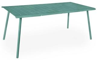 Vapio Outdoortisch Aluminium 180x90x74 cm Salbei