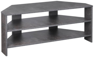 RICOO TV Lowboard 110 x 45 x 36 cm Fernsehtisch Betonoptik Grau – WM069-BG, tv Board tv Schrank, Eckschrank für Fernseher, Fernsehtisch, TV Bänke & Lowboards, tv möbel & phonomöbel TV Sideboard