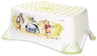 Lorelli Badhocker Comic Gummi-Noppen rutschfeste Basis einstufiger Tritthocker weiß