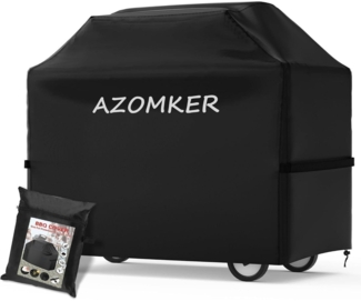 AZOMKER Grillabdeckung Wetterfest 145*61*117cm für Gasgrill