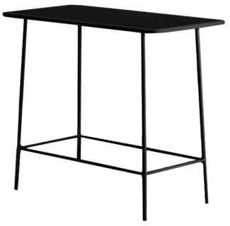Vente-unique - Gartenstehtisch - 120 cm - Metall - Schwarz - MIRMANDE von MYLIA