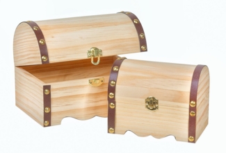 VBS Truhe, Runddeckel, 2 Stück