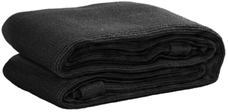 vidaXL Zeltteppich 200x300 cm Schwarz 310777
