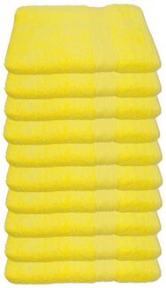 Julie Julsen Gästehandtücher 10-Gästehandtücher-Citrone-Gästetuch 30 x 50 cm, Baumwolle (10-St)