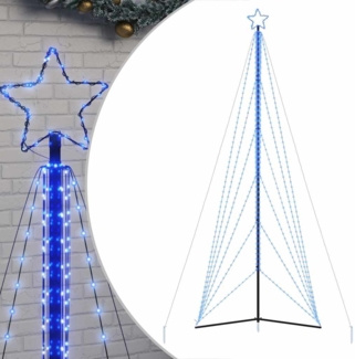 vidaXL LED Weihnachtsbaum 861 LEDs Blau 478 cm 4016426