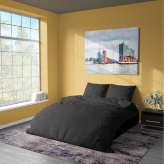 SETEX Wendebettwäsche Feinbiber, Biber, 2 teilig, mit Wendefunktion