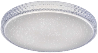 FRIDA Leuchten Direkt Deckenleuchte, Transparent 1xLED-Board 36W 3000-5000K Innenleuchte, IP20 11736