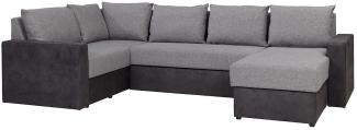 Ecksofa Reton Maxi (Farbe: Montana 101 + MDL 5, Seite: Rechts)