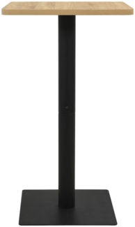 vidaXL Bistrotisch Eichefarben 70x70x107 cm 321928