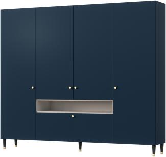 Includo, Schrank, Vitrine, Blau