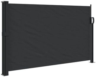 vidaXL Seitenmarkise Ausziehbar Schwarz 120x500 cm 4004399