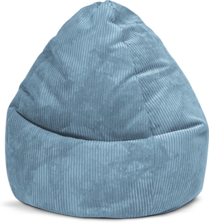 Sitting Point Sitzsack Shara XXL Cord in Petrol