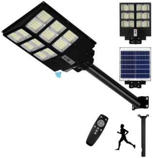 MUPOO LED Solarleuchte LED Solarlampen mit Bewegungsmelder,LED Solarleuchte für Außen, Kleine Größe-40000lm, LED fest integriert