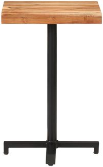 vidaXL Bistrotisch Quadratisch 50x50x75 cm Akazie Massivholz 320274