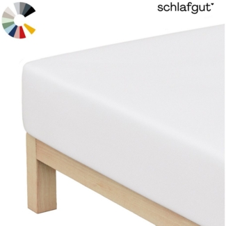 Schlafgut Mako Jersey Spannbetttuch Spannbettlaken 180x200 200x200