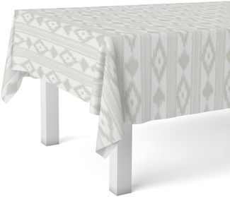 Martina Home Tischdecke, Wachstuch, Malorqui, Beige, 260 x 140 cm