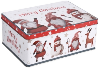 Home & styling collection Vorratsdose, Metall, (einzeln, einzeln), Keksdose für Weihnachten