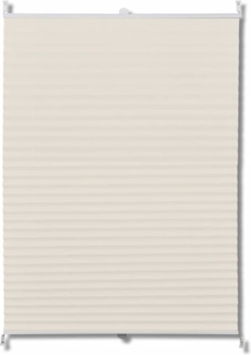 Plissee Faltrollo Rollo Plisseerollo 110x200cm Creme 240648