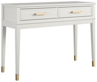 loft24 Konsolentisch Westerleigh, schmaler Tisch, Dielentisch, Flurtisch, 2 Schubladen, Breite 105 cm