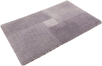 Homie Living Badematte San Piero, Höhe 30 mm, rutschhemmend beschichtet, fußbodenheizungsgeeignet, schnell trocknend, Polyester, rechteckig, Badteppich, kuschelig weich, uni, waschbar, Badezimmerteppich