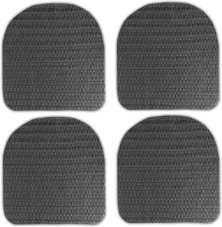 HAC24 Antirutschmatte Antirutsch Unterlage Sitzauflagen Stuhlkissen, 4-St, für Sitzkissen, je 30x32 cm